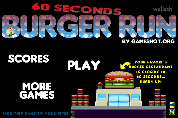 60초 버거런 (60 Seconds Burger Run) 게임 화면 1