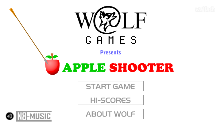 애플 슈터 (Apple Shooter) 게임 화면 1