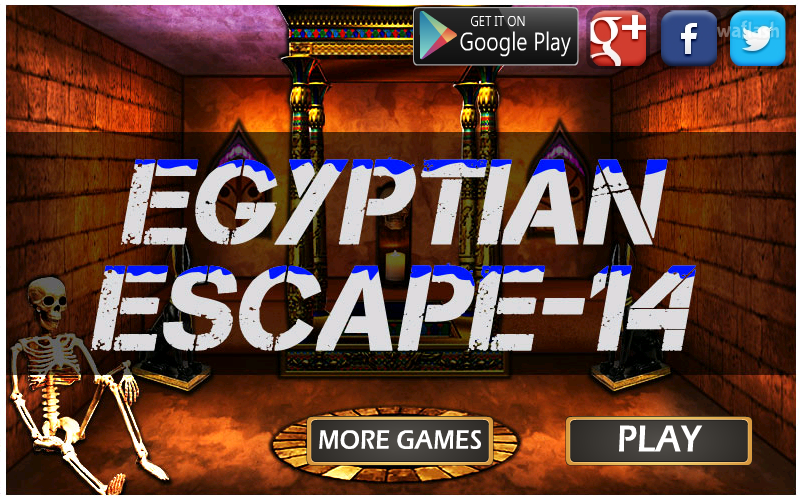 이집트 이스케이프 14 (Mirchi Egyptian Escape 14) 게임 화면 1