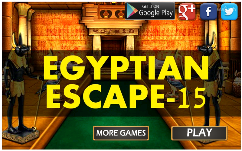 이집트 이스케이프 15 (Mirchi Egyptian Escape 15) 게임 화면 1