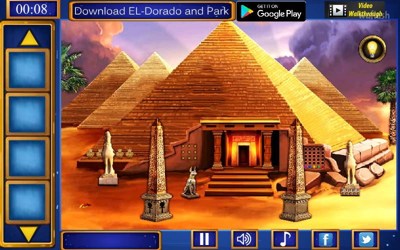 이집트 이스케이프 15 (Mirchi Egyptian Escape 15) 게임 화면 2