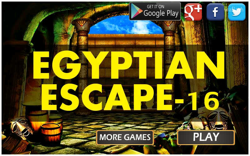 이집트 이스케이프 16 (Mirchi Egyptian Escape 16) 게임 화면 1