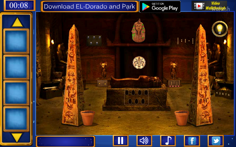 이집트 이스케이프 17 (Mirchi Egyptian Escape 17) 게임 화면 2