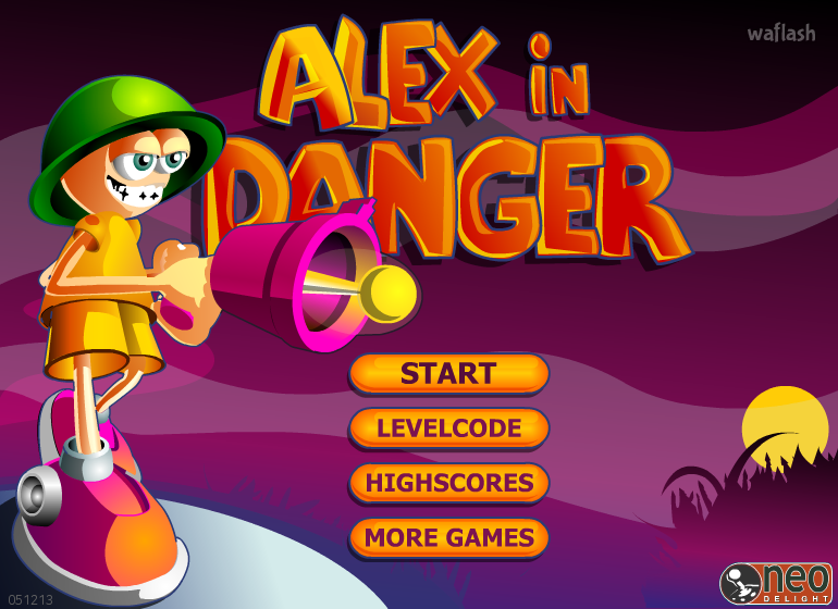 알렉스 인 데인저 (Alex in Danger) 게임 화면 1