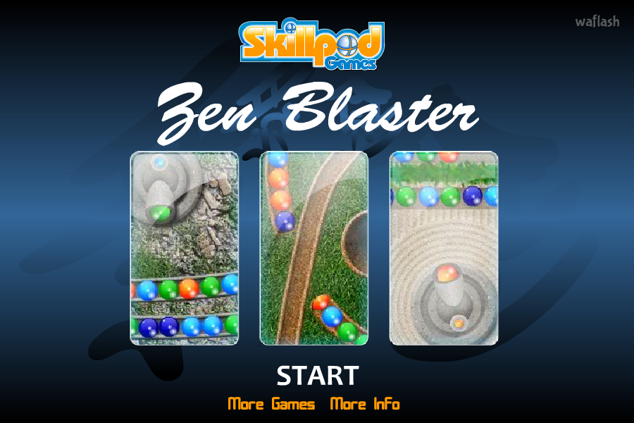 Zen Blaster - 주마 게임 게임 화면 1