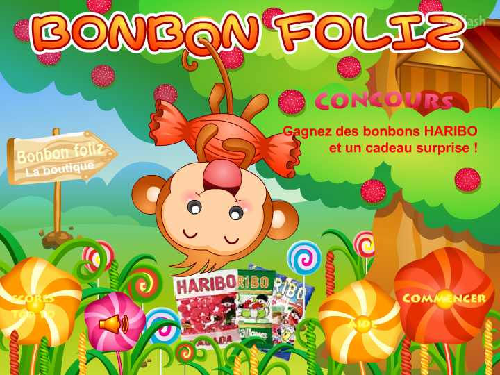 Bonbon Foliz - 주마 게임 게임 화면 1