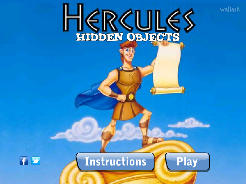 헤라클레스 - 숨은그림찾기 (Hercules - Hidden Objects) 게임 화면 1