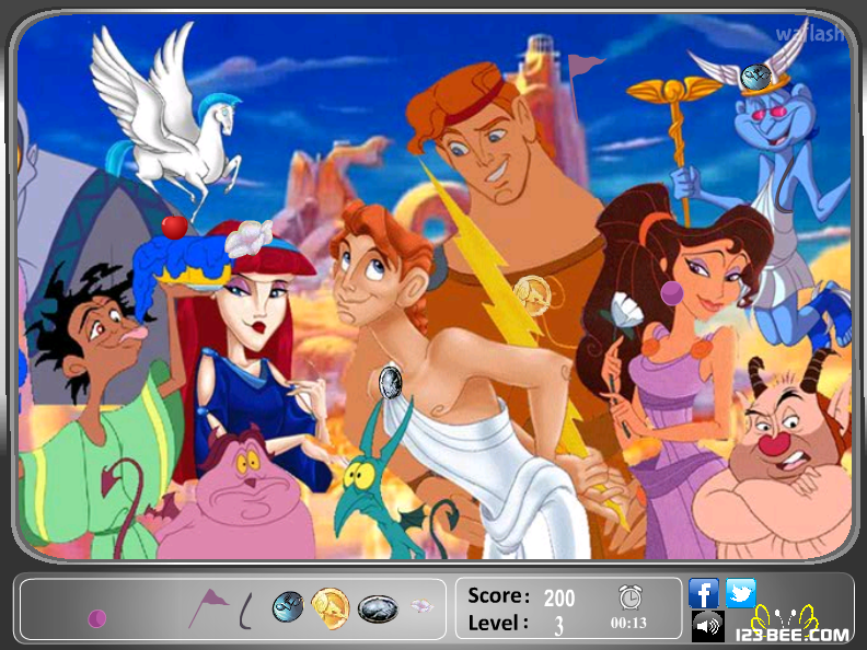 헤라클레스 - 숨은그림찾기 (Hercules - Hidden Objects) 게임 화면 2