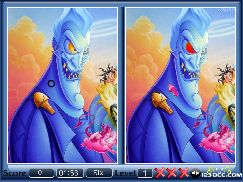 헤라클레스 - 틀린그림찾기 (Hercules - Spot The Difference) 게임 화면 2