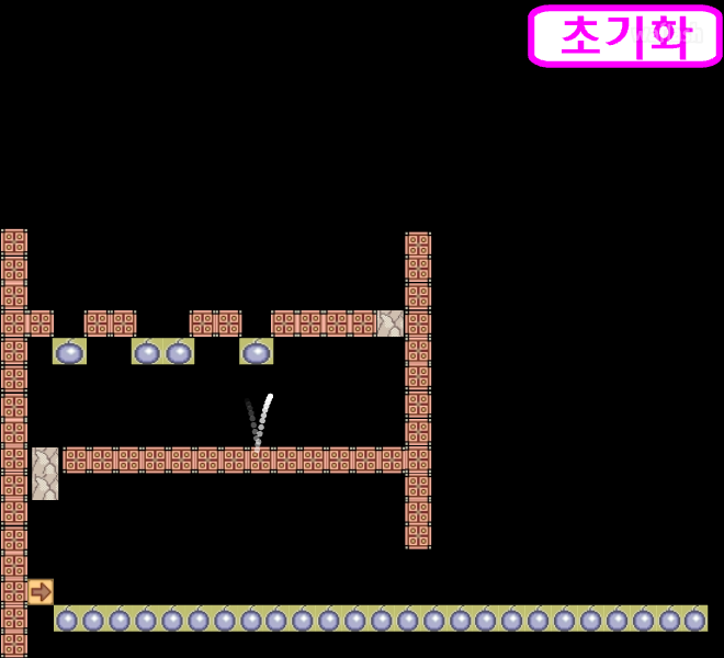 원조 공튀기기 게임 화면 2