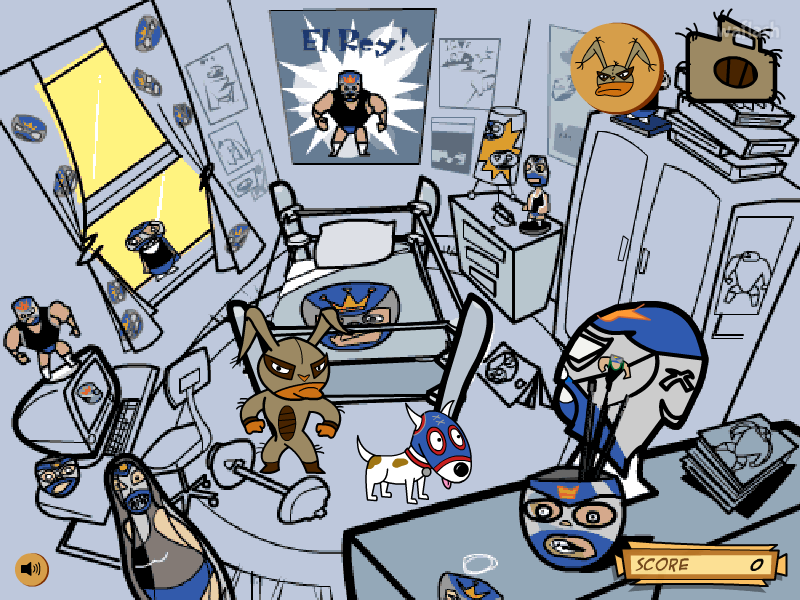 무차루차 (¡Mucha Lucha! - The Tooth of the Matter) 게임 화면 3