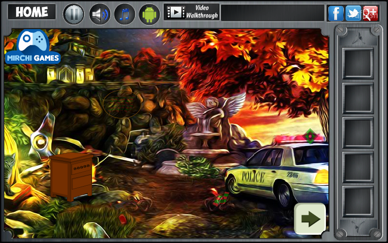 스트리트 이스케이프 (Mirchi Street Escape) 게임 화면 2