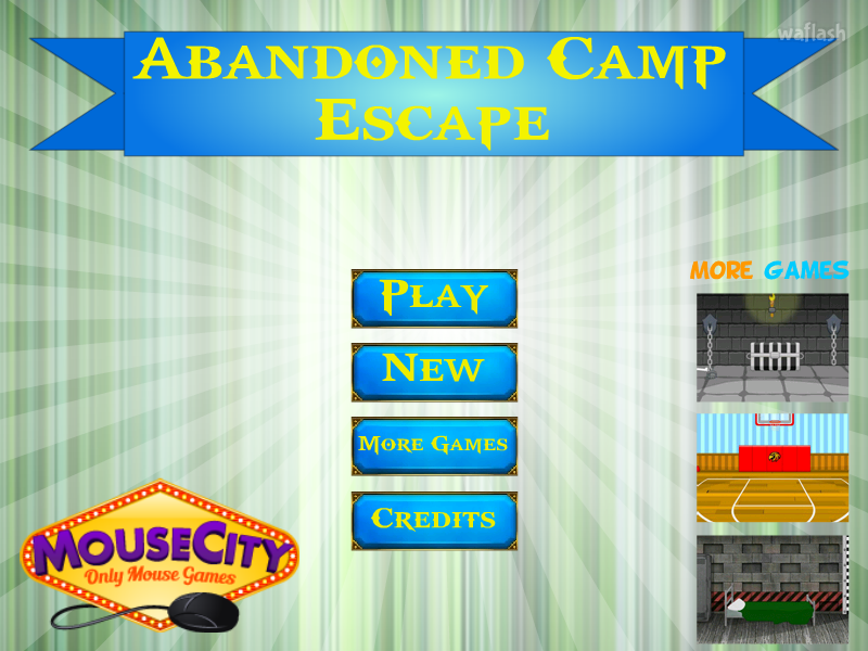 버려진 캠프 탈출 (Abandoned Camp Escape) 게임 화면 1