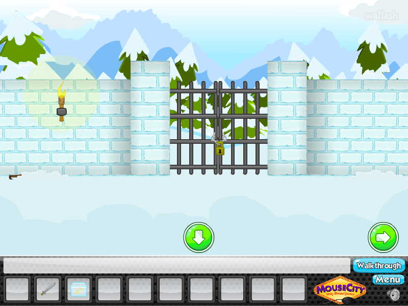 프로즌 캐슬 이스케이프 (Frozen Castle Escape) 게임 화면 1