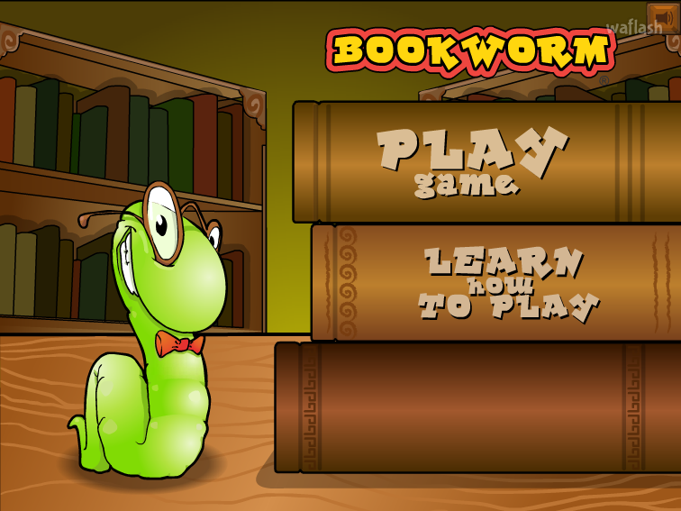 북웜 (BookWorm) 게임 화면 1