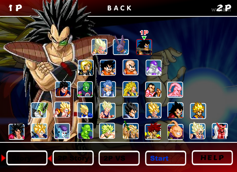 드래곤볼 파이팅 2.9 (Dragon Ball Pierce Fighting v2.9) 게임 화면 3