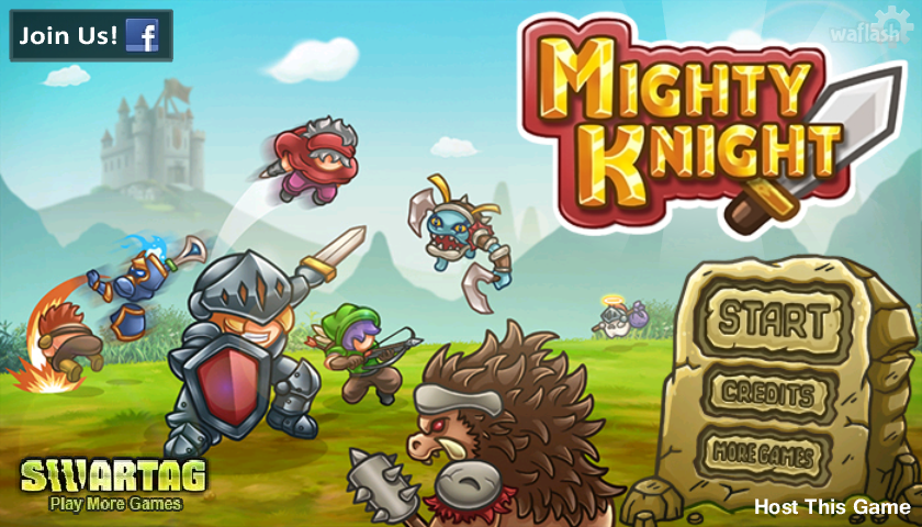 마이티 나이트 (Mighty Knight) 게임 화면 1