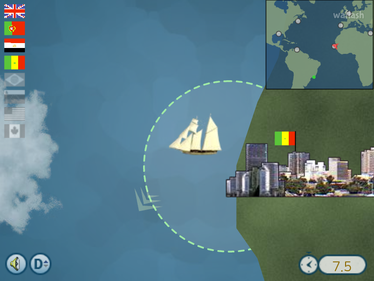 톨 쉽스 세일링 챌린지 (Tall Ships Sailing Challenge) 게임 화면 3