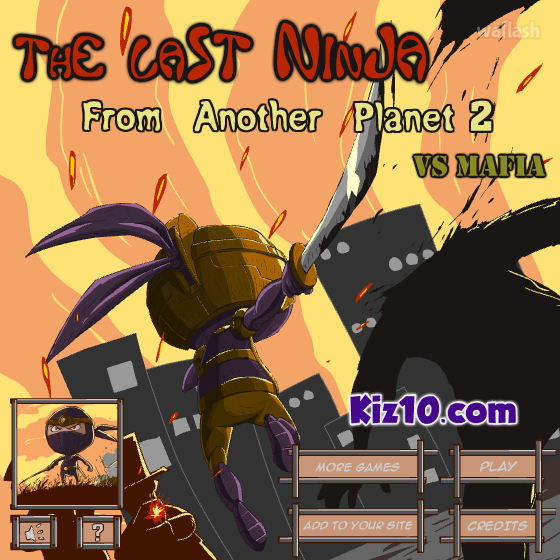 더 라스트 닌자 2 (The Last Ninja From Another Planet 2 VS Mafia) 게임 화면 1