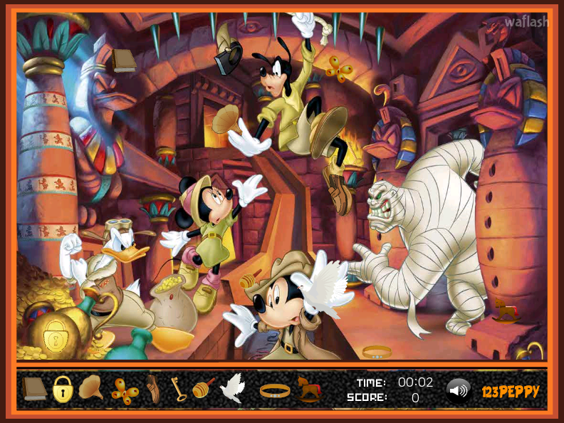 미키 마우스 숨은그림찾기 (Mickey Mouse Hidden Objects) 게임 화면 2
