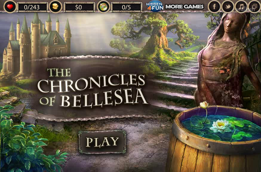 숨은그림찾기 - The Chronicles of Bellesea 게임 화면 1