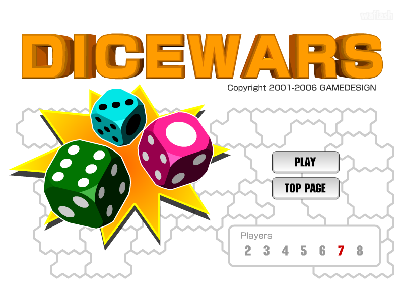 주사위 전쟁 (DICEWARS) - 땅따먹기 게임 화면 1