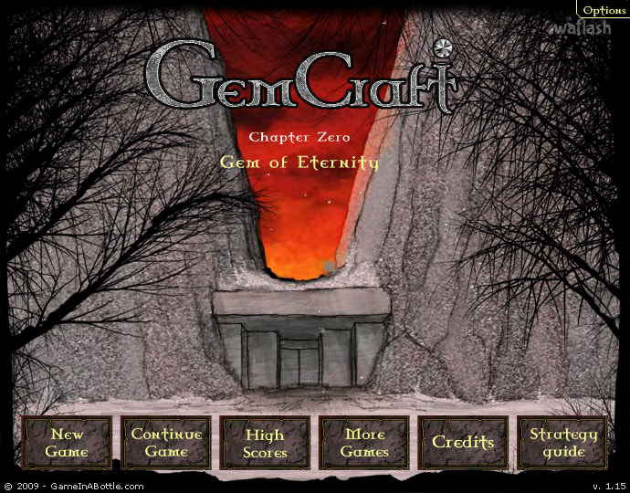 젬크래프트 챕터 0 (GemCraft Chapter Zero: Gem of Eternity) 게임 화면 1