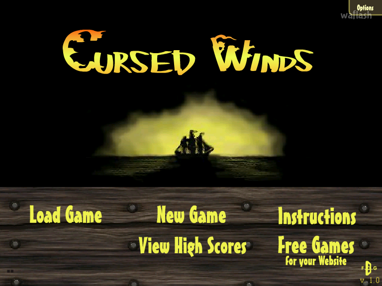 커스드 윈즈 (Cursed Winds) 게임 화면 1
