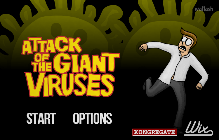 어택 오브 더 자이언트 바이러스 (Attack of The Giant Viruses) 게임 화면 1