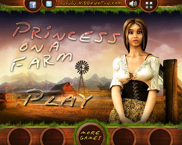 숨은그림찾기 - 프린세스 온 어 팜 (Princess On A Farm) 게임 화면 1