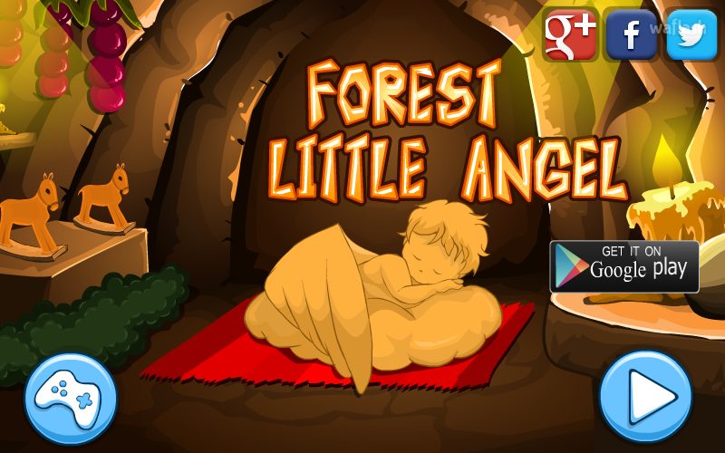 포레스트 리틀 엔젤 (Mirchi Forest Little Angel) 게임 화면 1