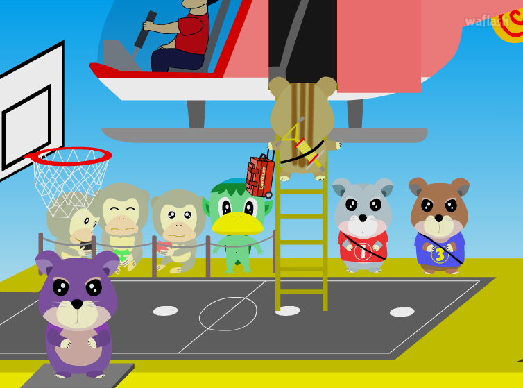 호핑 햄 어드벤처: 남쪽 섬 1 (Hopping Ham's Adventure: The South Island 1) 게임 화면 5