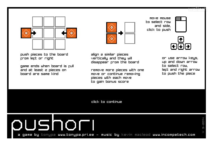 푸쇼리 (Pushori) 게임 화면 1