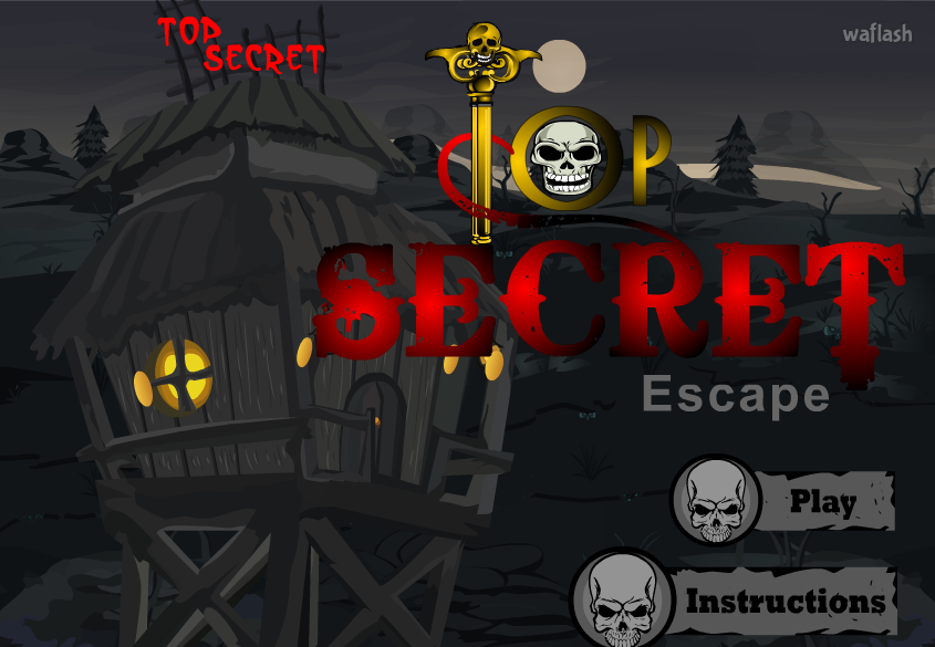 탑 시크릿 이스케이프 (Top Secret Escape) 게임 화면 1
