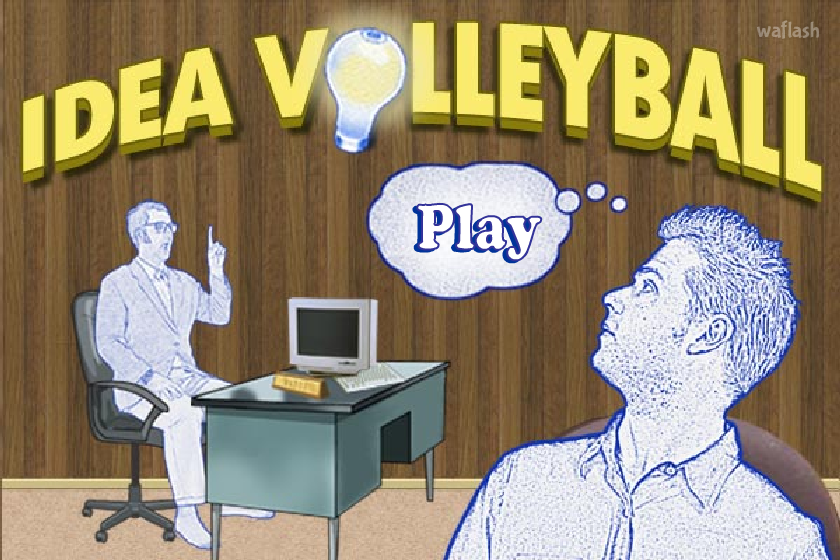 아이디어 발리볼 (Idea Volleyball) 게임 화면 1