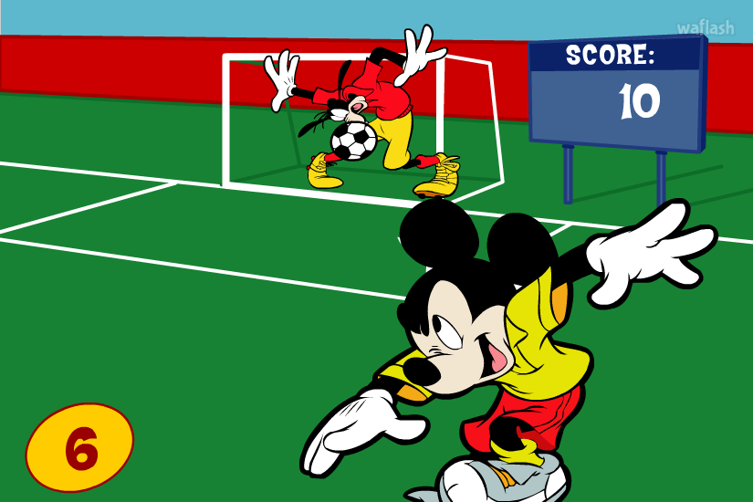 미키 풋볼 (Mickey Football) 게임 화면 2