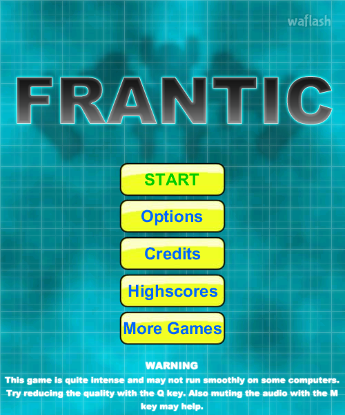 프랜틱 (Frantic) - 비행기 슈팅게임 게임 화면 1