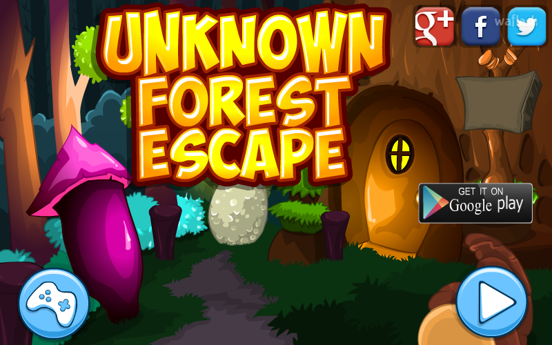 언노운 포레스트 이스케이프 (Mirchi Unknown Forest Escape) 게임 화면 1