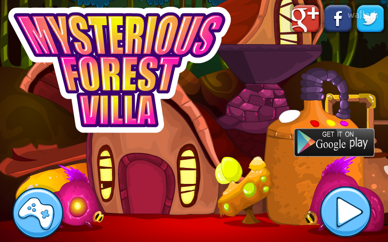 신비한 숲속의 빌라 (Mirchi Mysterious Forest Villa) 게임 화면 1
