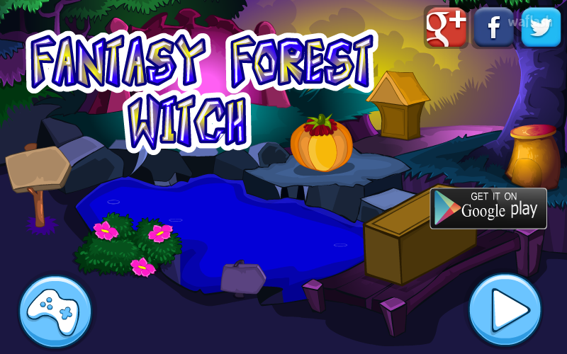 판타지 포레스트 위치 (Mirchi Fantasy Forest Witch) 게임 화면 1
