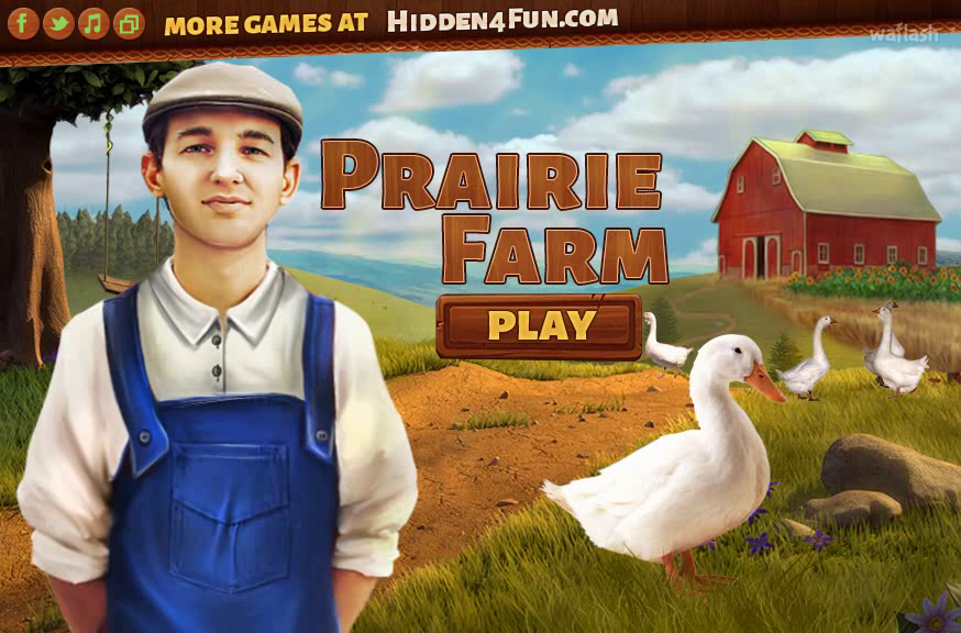 숨은그림찾기 - 프레리 팜 (Parairie Farm) 게임 화면 1