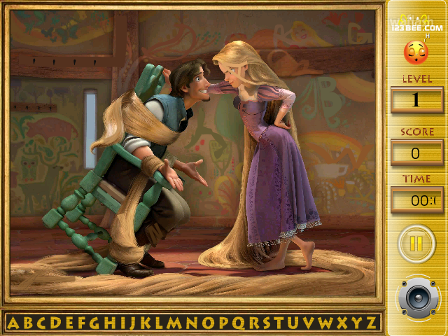 숨은알파벳찾기 - 라푼젤 (Tangled - Find the Alphabets) 게임 화면 3