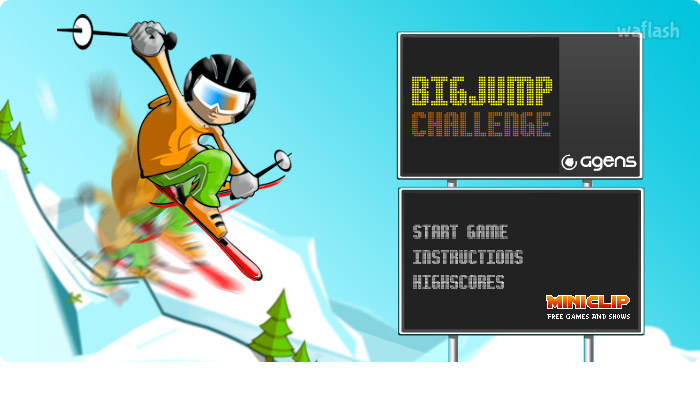 스키점프 (BIGJUMP Challenge) 게임 화면 3