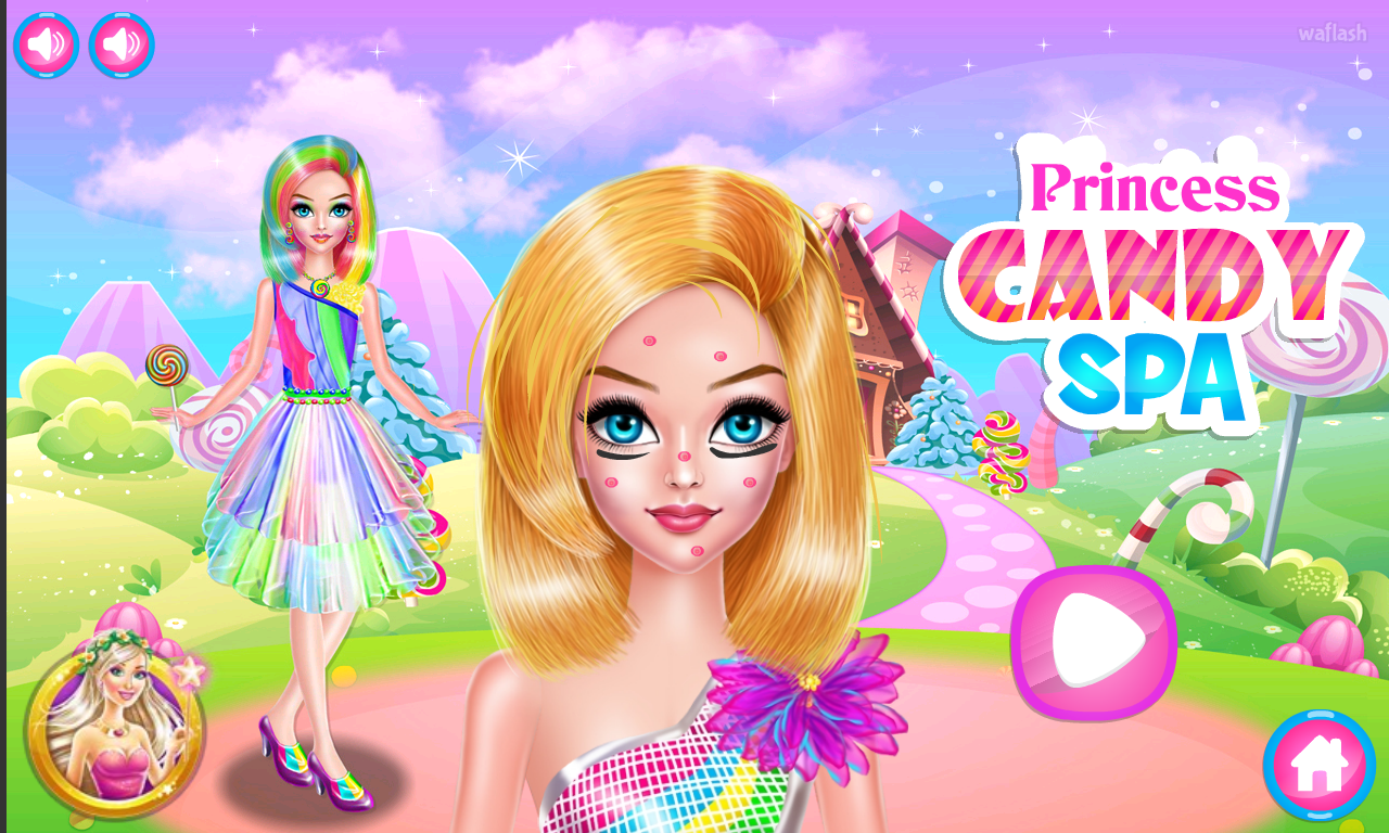 프린세스 캔디 스파 (Princess Candy Spa) 게임 화면 1