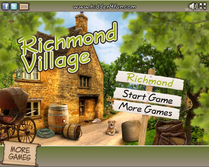 숨은그림찾기 - 리치몬드 빌리지 (Rechmond Village) 게임 화면 1