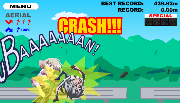 나나카 크래쉬 남친날리기 게임 (NANACA CRASH) 게임 화면 5