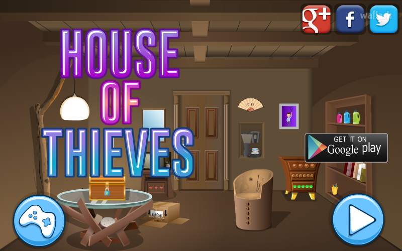 도둑의 집 탈출 (Mirchi Escape - House of Thieves) 게임 화면 1