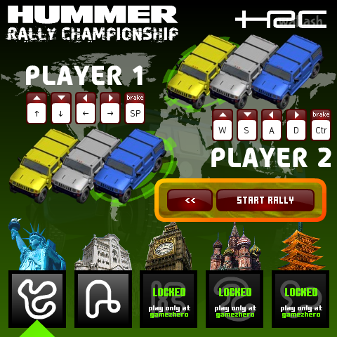 허머 랠리 챔피언십 (Hummer Rally Championship) 게임 화면 2