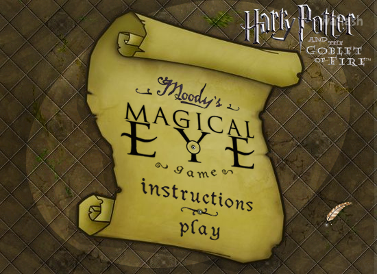 해리포터 - 무디의 마법의 눈 (Harry Potter: Moody's Magical Eye) 게임 화면 1