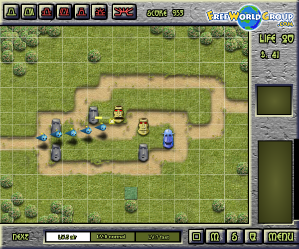 이스터 아일랜드 타워디펜스 (Easter Island TD) 게임 화면 2